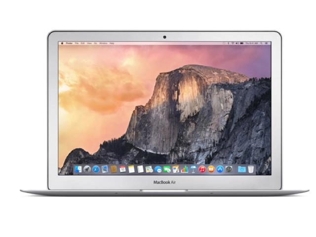 MacBook Air 2015 13 inch front view Retina display slim design