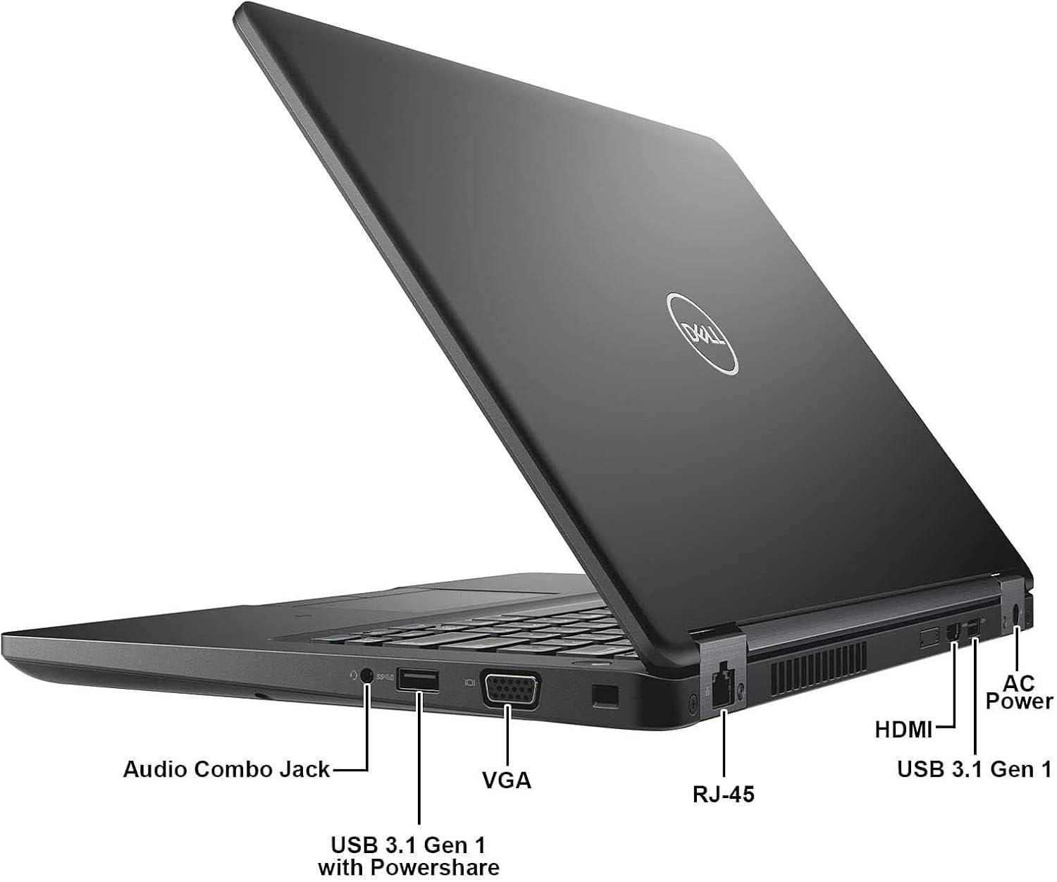Dell Latitude 5490 Core i5 8th Gen 16GB RAM 256GB SSD 14″ FHD Laptop