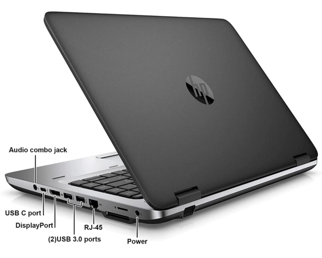 HP ProBook 640 G3 Core i5 7th Gen 8GB RAM 256GB SSD 14″ FHD Laptop | LaptopHubPK