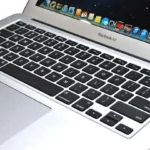 MacBook Air 2017 backlit keyboard and multi touch trackpad